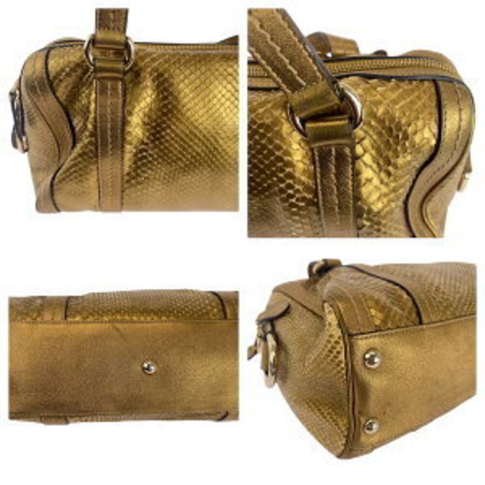 Gucci Python handbag shoulder bag - Picture 6 of 10